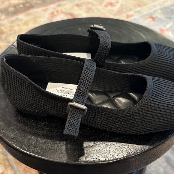 MIA Black Flats with Buckle Detail - Picture 3 of 8